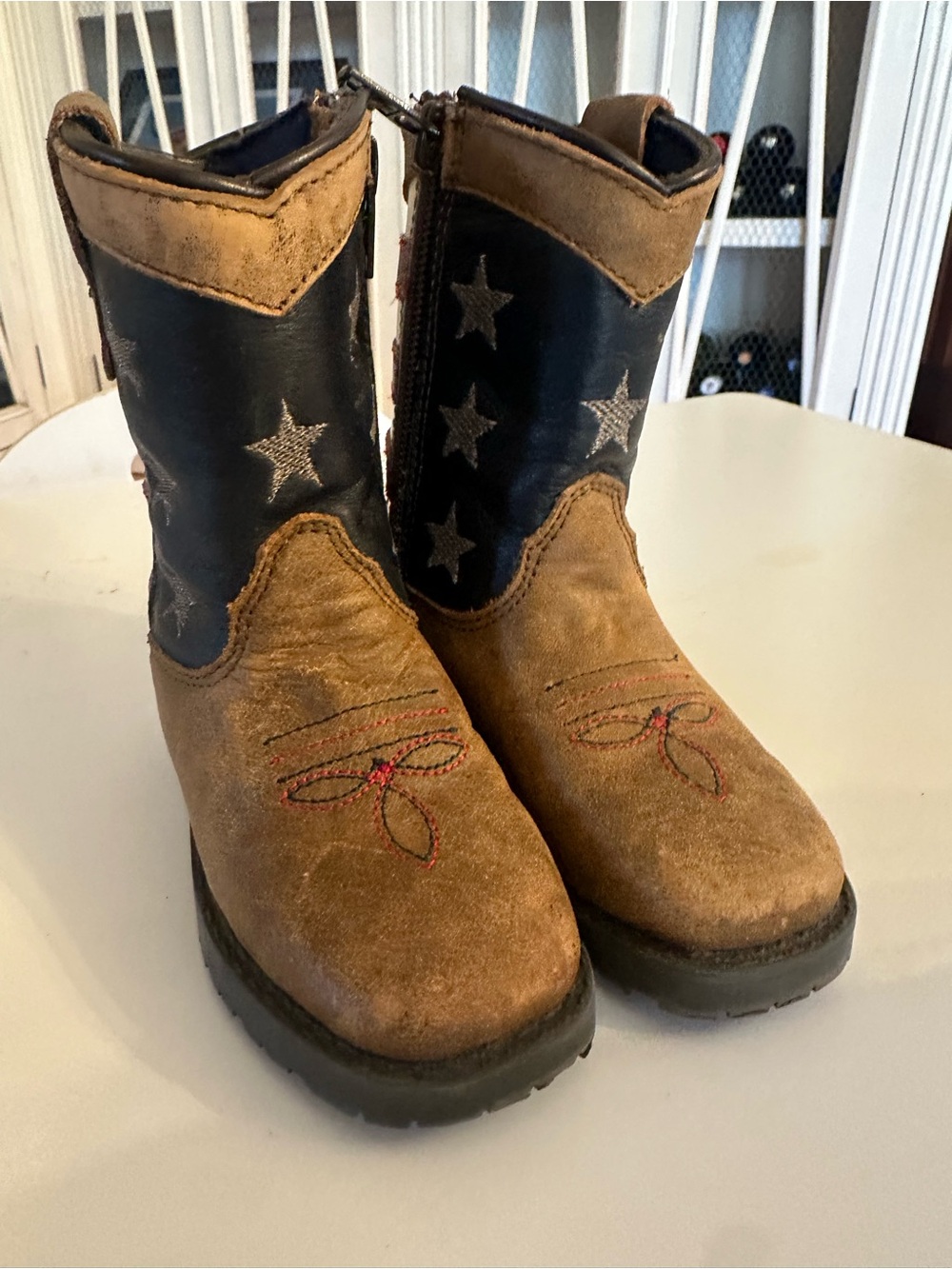 Toddler 5c Cody James American flag boots